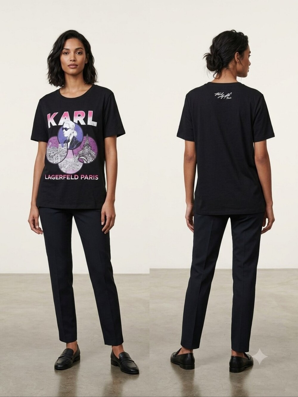 KARL LAGERFELD PARIS‎ WOMEN'S NWOT SHIRT SIZE LARGE